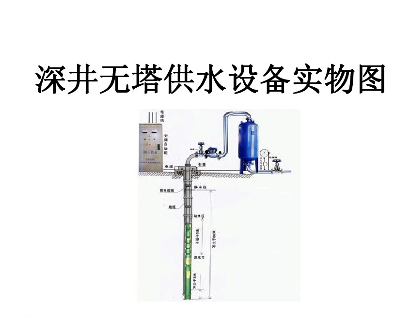 邻水县井泵无塔式供水设备